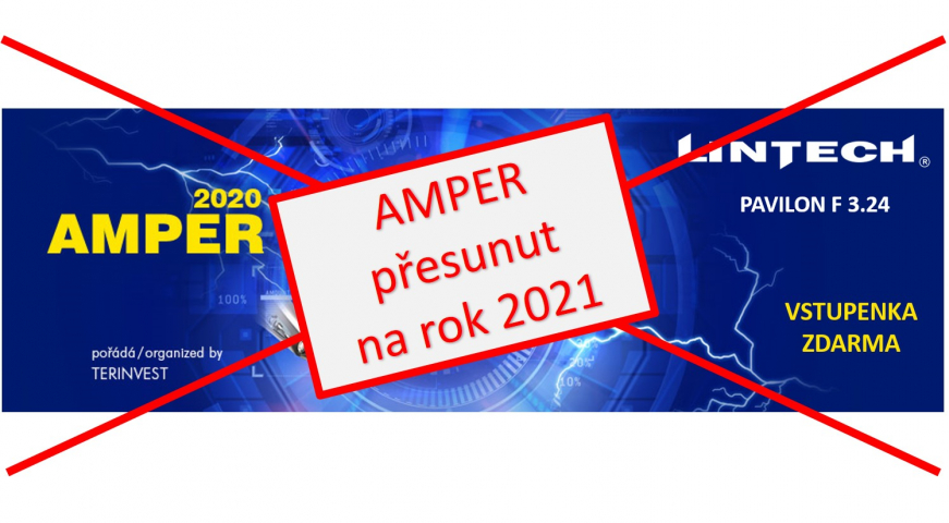 Veletrh AMER se přesouvá Veletrh AMER se přesouvá