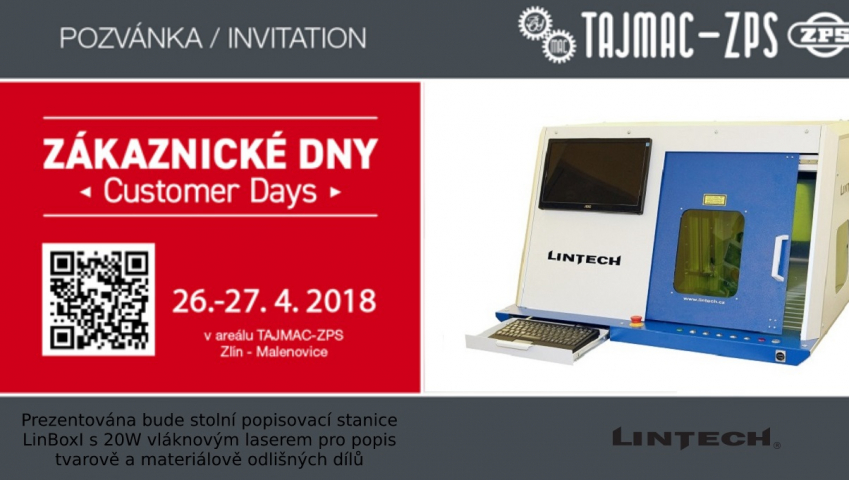 Tajmac a Lintech LinBoxI laser